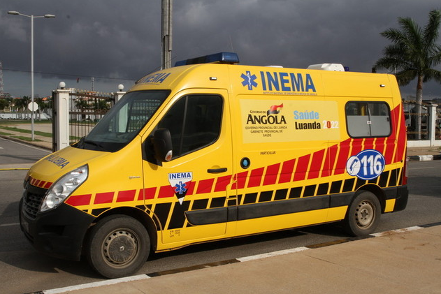 Na província do Zaire Detido cidadão a fazer táxi com ambulância do INEMA