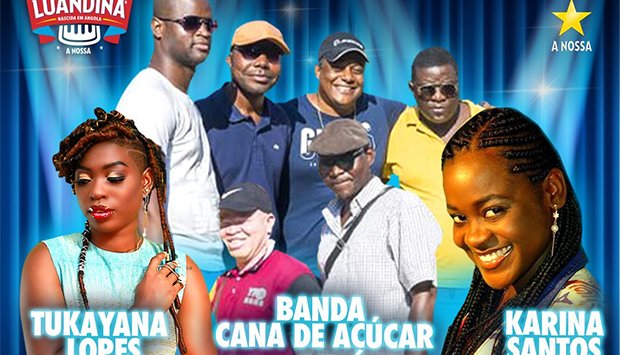 Banda Cana-de-açúcar anima “Bar Luandina”