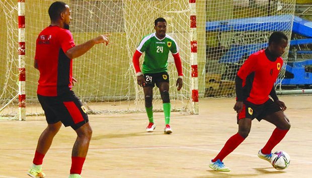 Selecção de futsal cumpre preparação