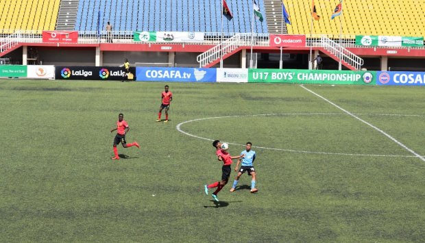 Angola na final do torneio de futebol em Maseru