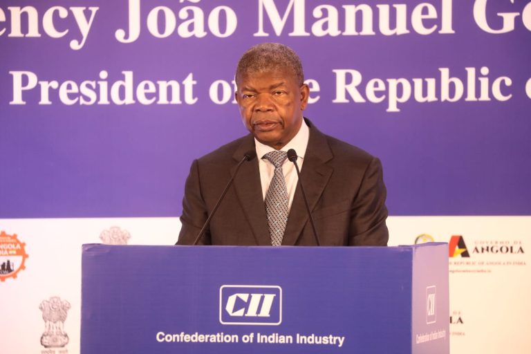 Presidente da República discursa no Fórum de Negócios Angola- Índia