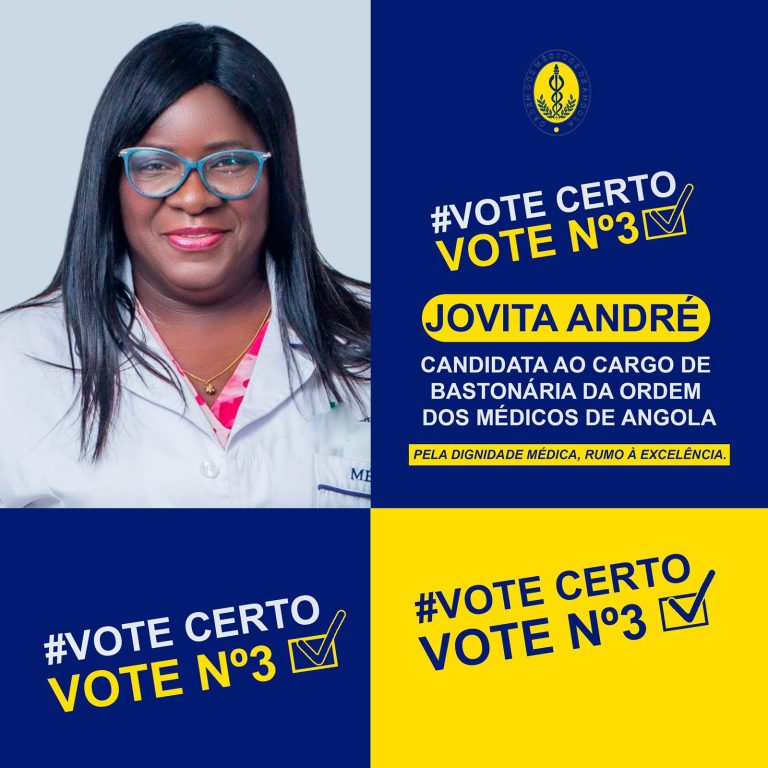 Médicos em Luanda confirmam apoio a Jovita André ao cargo de Bastonária da ORDEM
