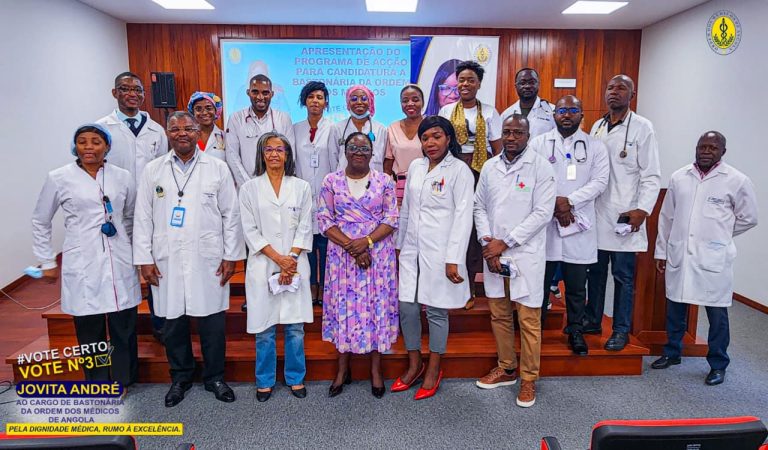 MÉDICOS NO LUBANGO QUEREM JOVITA ANDRÉ NA ORDEM
