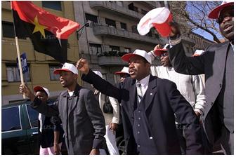 mpla diaspora manifestacao
